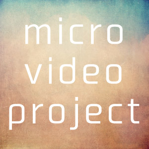 マイクロビデオプロジェクト